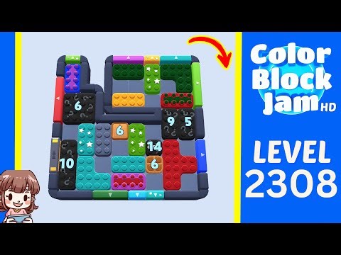 Color Block Jam Level 1400 (2308) Solution Walkthrough