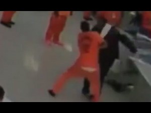 Inmate Strangles Deputy, Inmates Help CAUGHT ON TAPE | ABC News