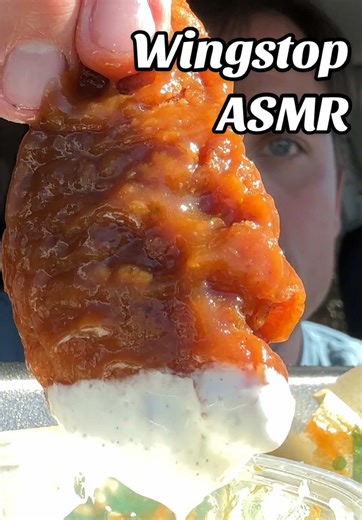 Delicious Wingstop Chicken Tenders Mukbang ASMR