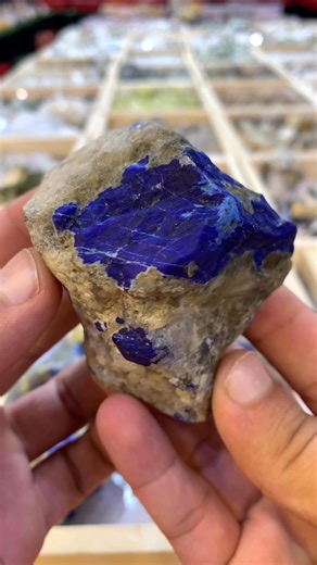 Great Quality UV Reactive Lazurite Deal Box – Stunning Glow Under UV Light! 💎✨ DM for wholesale offers! #Lazurite #minerals #crystals | Safi Minerals Int