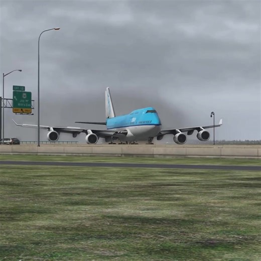 Boeing 747 Skids Off Runway Due to Wet Conditions | RAI official