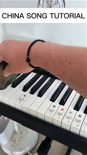 China Song X2 SPEED Tutorial! #piano #pianotutorial #easy #china