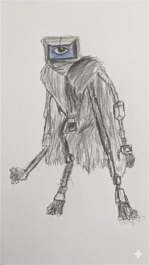 Dr Harley sawyer coloured pencil drawing