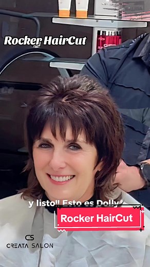 Corte de Cabello Estilo Rocker con Técnica Dolly Rocker