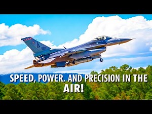F-16 Fighting Falcon – Speed, Power, and Precision in the Air!