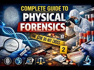 Complete Guide to Physical Forensics | From Fingerprints to DNA & Crime Scene Investigation 🔬