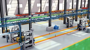 [Hot Item] Manufacturer Production Line Design Main Welding Line Plant Layout Workstations Automotive Welding Production Line