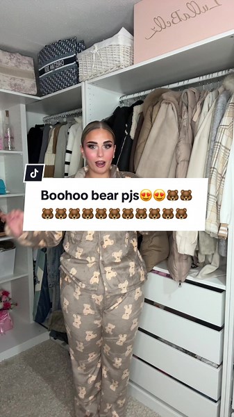 Soft and Fluffy Boohoo Bear PJs - Trend Alert!