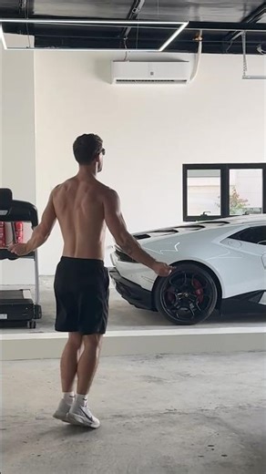 Jump Roping Workout in the Garage⚡️