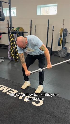 Tyler Touchette on Instagram: "If you skate, sprint, punch, chop, or play… this is your new lift. The Barbell Arc Lift (Wilson Variation) Not straight-line strength — rotational, diagonal, human strength. Pick up one end. Sweep it through an arc. Brace. Turn. Control. Build: • rotational power • grip • hip-core transfer • deep core • shoulder stability Train the arc. Train the spiral. Train like a human. #CavemanStrong #RotationalStrength #PrimalStrength #FunctionalStrength #AthleteForLife #Trai