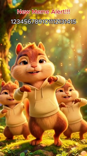 Caterpillar Rhymes | New meme alert!!! #chipmunks #alvinandthechipmunks #meme #newmeme #newmemealert #viral #trending #67 #123456789101112131415 | Instagram