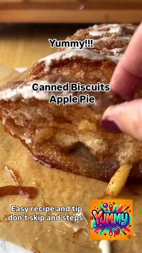 🍎 Canned Biscuit Apple Pie = The Easiest Dessert Hack You’ll Fall in Love With! 😍 Recipe by @salt.and.piper_ Flaky, golden biscuits meet warm, gooey cinnamon apples in this quick & cozy treat. So simple, so delicious — and yes, it tastes like fall in every bite. 🍂 📌 Save this recipe now, and 👉🏽 Follow @foodiebawse for daily mouthwatering recipes you’ll want to make ASAP! #applepie #applepierecipe #biscuits #yummyfood #foodie #deliciousfood #recipeshare #letseat #pillsbury #cinnamonrolls #c
