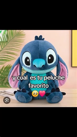 ¿Cuál es tu peluche favorito? Descubre el Stitch