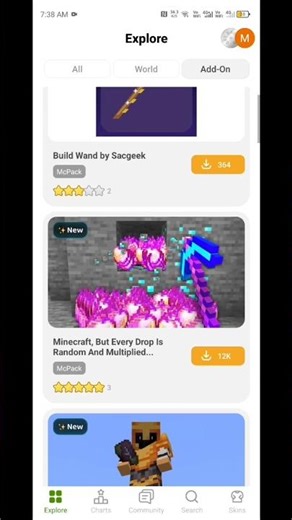 How to download any mod or any world in Minecraft pe😉😀🥳🤩