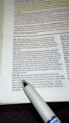 About judging others