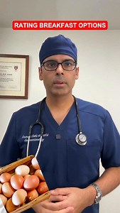 Gut Doctor RATES Popular Breakfast Options ‼️🚨 In this video, I break down and rate some of the most common breakfast options people eat every day — based on how they impact your gut health, digestion, energy levels, and blood sugar. Not all breakfasts are created equal. Some keep your gut happy and energy stable, while others can silently trigger bloating, crashes, and cravings later in the day. | breakfast ideas, healthy breakfast, breakfast, Dr Sethi | | Saurabh Sethi MD