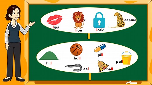 Reading Consonant Ll / Reading & Vocabulary Skills | Read Kids