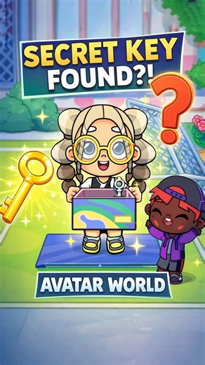 SECRET KEY FOUND?! #avatarworld #avatarworldgameplay #avatarworldroleplay