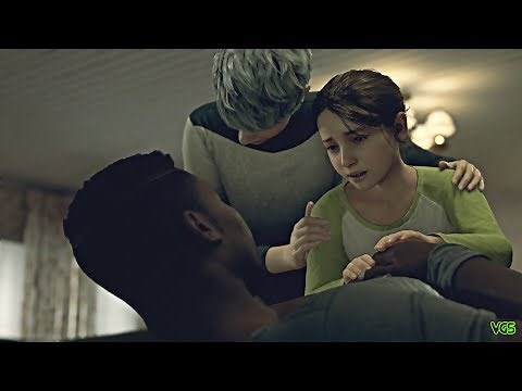 Detroit: Become Human - Luther Dies Protecting Alice from the Police
