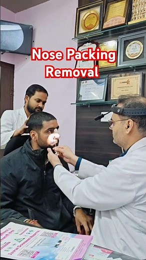 Nose Packing Removal Made EASY After Rhinoplasty Surgery