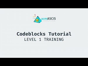 Codeblocks Tutorial - Level 1 Training