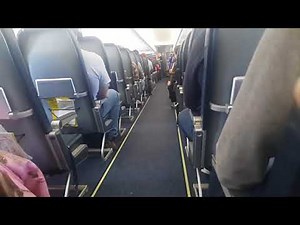 Spirit espacio de asiento y menú de comida