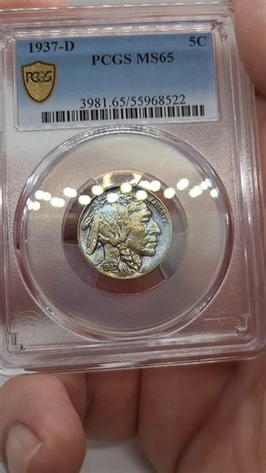 Josh Clark on Instagram: "What do you think of this Buffalo Nickel? Im pretty stoked to have it! #coincollecting #tonedcoins #pcgs #pcgscoins"