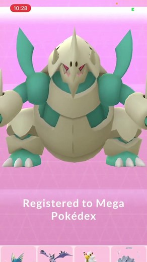Looks way better as a mega! #pokemon #pokemongo #pokemoncommunity #pokemongotrainer #pokemongoshiny #pokemongoevolution #pokemongomegaevolution #pokemongomega #megaaggron #pokemongodaily