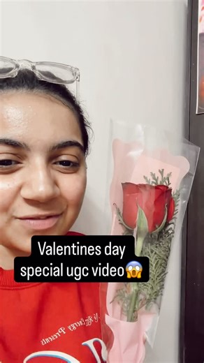 Avni | Valentine’s Day ke liye special UGC video banayi ❤️✨ Scalio app use karke vibes, love aur aesthetics sab capture kar liye 🎬💕 Content bhi... | Instagram
