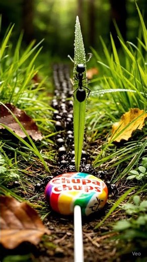 Epic Ant Adventure: Discovering a Lollipop in the Forest 🍬🐜