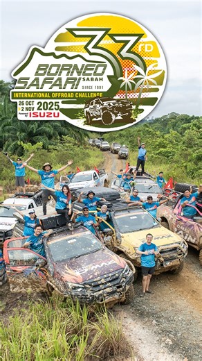 Isuzu Malaysia on Instagram: "Built for the journey. Proven along the way. 🛻💪 Borneo Safari 2025 pushed the Isuzu D-Max through long routes, changing terrain, and real convoy conditions — where toughness and consistency matter. Driven forward with responsibility, the journey also reflects respect for communities along the way. 🌍 ▶ Watch Borneo Safari 2025. #MYIsuzuDMax #BorneoSafari2025 #DrivenWithPurpose #4x4Malaysia #PickupLife #IsuzuDMax Music Licence: 1. Licensor's Author Username: MarySo