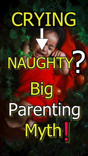 Crying Is a Survival Mechanism — Not Bad Behavior #shorts #baby #healthyparenting