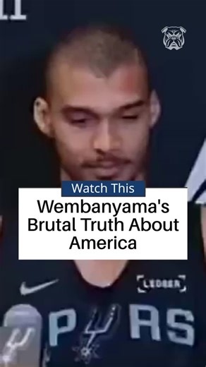 @theamericanwatchdog on Instagram: "“This is not acceptable.” Victor Wembanyama, one of the most high-profile international voices in the NBA, broke down the fear and moral weight surrounding police violence in America. His words cut through the noise: too many have normalized the murder of civilians—and silence has become a survival tactic. When even global athletes hesitate to speak freely out of fear of consequences, it reveals the deep dysfunction and intimidation embedded in our system. Thi