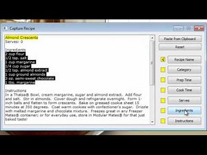 How To Copy Recipes From Anywhere