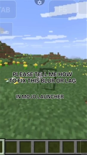 how to fix mojo launcher blur or lag /minecraft 🤯 #minecraft​ #help​ #gaming​ #mojolauncher​#shorts​