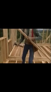 Watch Larry Haun expertly nail channels with precision! #carpentry #larryhaun #building #construction #diy.mp4 | Old Hand Crafts