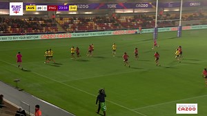 Australia beat Papua New Guinea to earn a place in the women's Rugby League World Cup final - watch the highlights 👇 Read the match report: https://www.rlwc2021.com/article/943/australia-82-0-papua-new-guinea-terrific-tonegato-eases-jillaroos-into-final | Rugby League World Cup