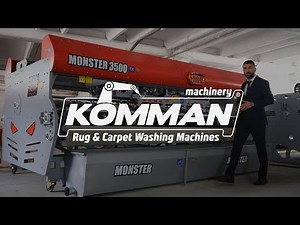 Fully Automatic Carpet Washing and Cleaning Machine Monster 3500