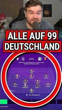 Was passiert, wenn ALLE DEUTSCHLAND SPIELER auf 99er GESAMTSTÄRKE sind?! 😳 #summerofgoals