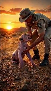 Abandoned Baby Tiger Rescued By A Human #cute #animals #rescue #humanity