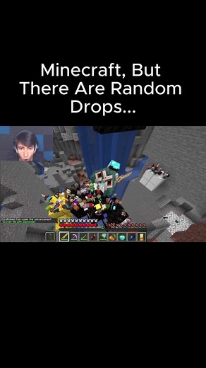 Minecraft, But There Are Random Drops...