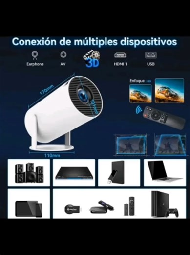 Proyector Hy300 Pro 4K Android: La Mejor Opción