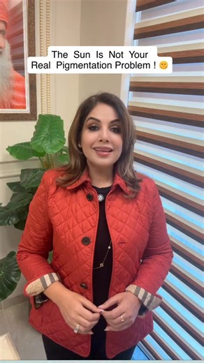 Tarun K Dosanjh | Skin & Hair Correction on Instagram: "The sun is not your real pigmentation problem. If sun alone caused pigmentation, every woman who steps outside would have dark spots. But that’s not what’s happening. Pigmentation, melasma, uneven skin tone, and acne marks appear when the skin is overwhelmed — by hormones, stress, barrier-damaged skin, wrong products, inflammation, gut imbalance, and years of trial-and-error skincare that wasn’t meant for your skin. This is why: • Sunscreen