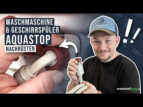 Aquastoppschlauch Waschmaschine / Geschirrspüler nachrüsten