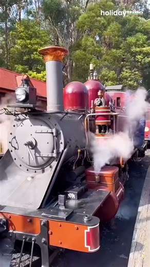 Riding Australia’s Oldest Steam Railway 🚂✨ | A Journey Back in Time