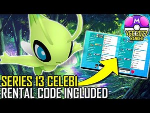 SERIES 13 CELEBI TEAM | VGC 2022 | Pokémon Sword & Shield - Pokesports