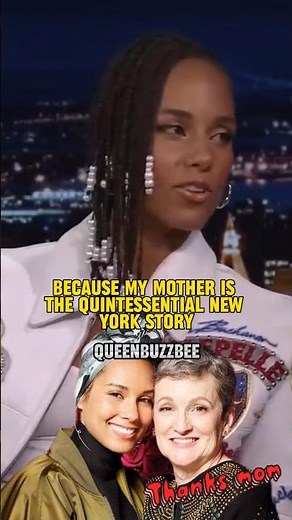Alicia Keys Shares Her Dream To Do Broadway Was Inspired By Her Mom 😊 #AliciaKeys #HellsKitchen