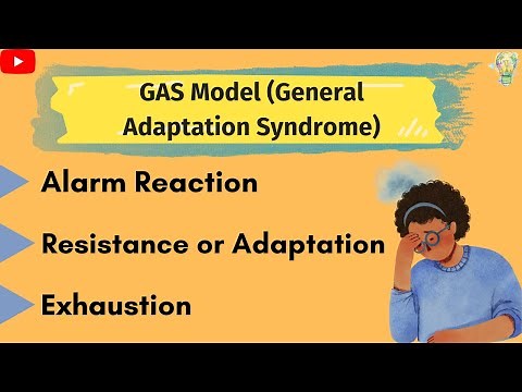General adaptation syndrome | GAS model of stress | 3 stages of gas model | class 12 psychology
