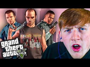 Angry Ginge plays GTA 5 Story Mode and its hilarious...