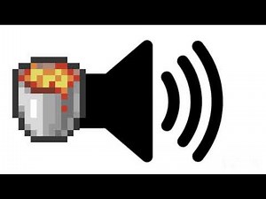 Minecraft lava sound effect